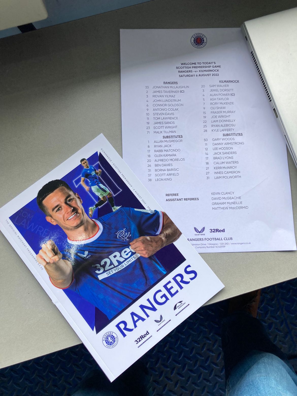 In for the Kill-ie – Rangers 2-O Kilmarnock